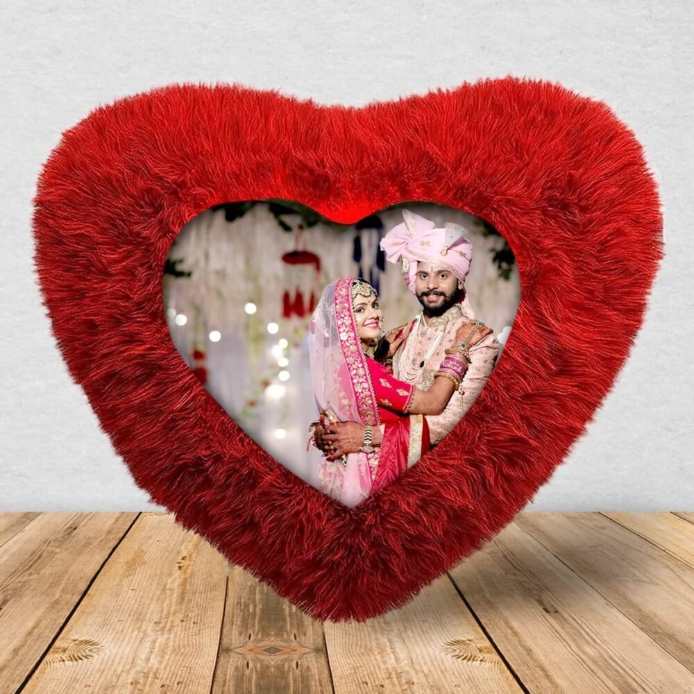Heart Shape Sublimation Pillow Cover - Image 3