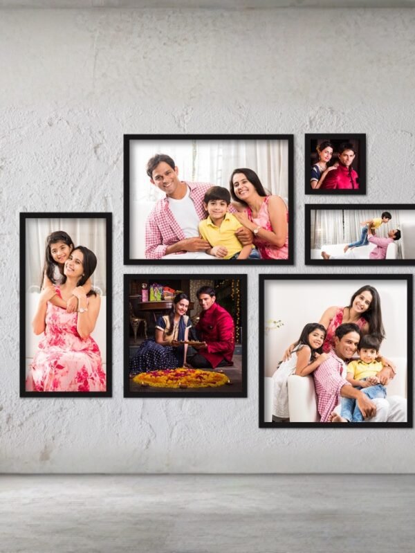 Wooden Brown Decorative Photo Frame